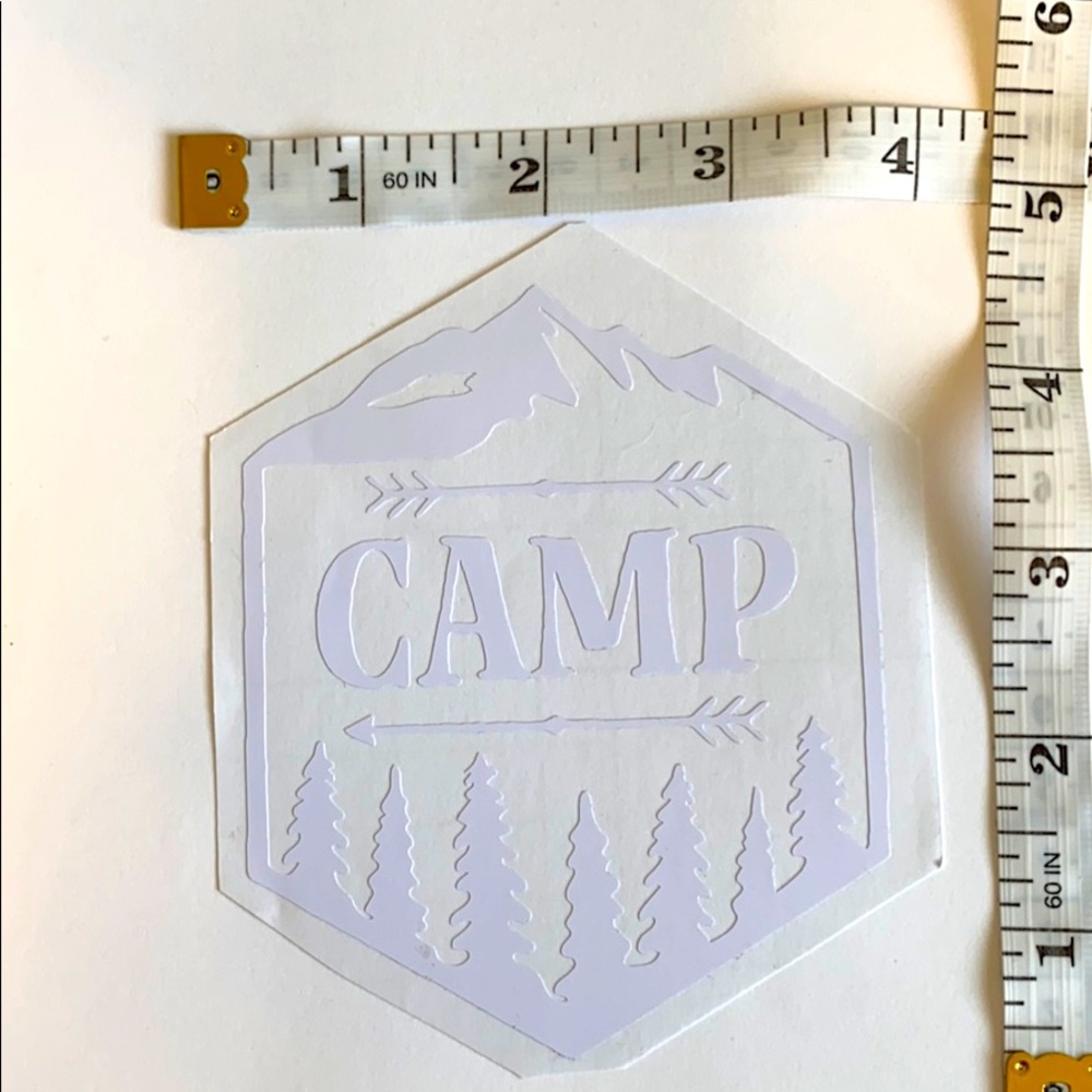 Permanent Vinyl Sticker